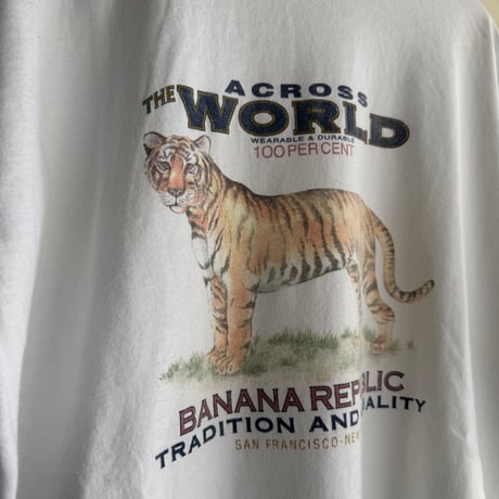 バナナリパブリックTシャツ 〝タイガー〟