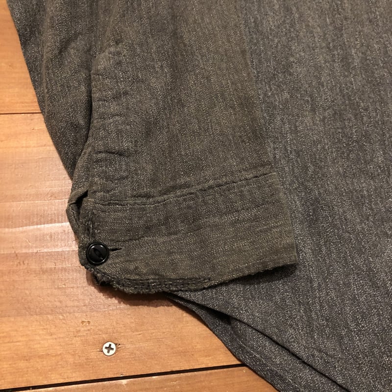 60's Sears L/S ブラックシャンブレー | CUSTOM FEVER