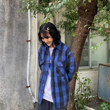 バッファローチェックネルシャツ