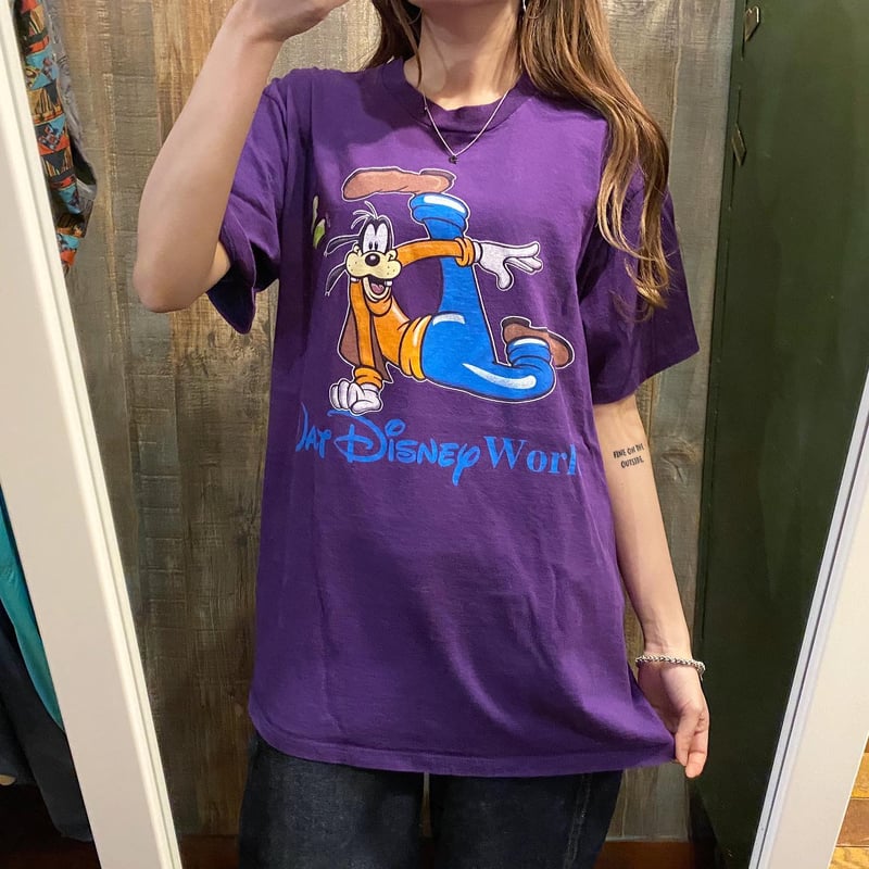ドナルド グーフィー Make Your Favorite Tシャツ ドナルドのイベント中にやってた、投票で多いほうのデザインが