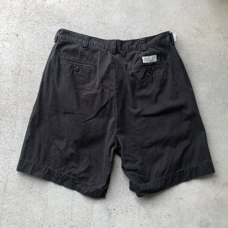 POLO JEANS COMPANY チノショーツ  黒 W34