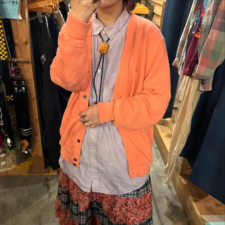 USA製 IZOD アクリルカーディガン