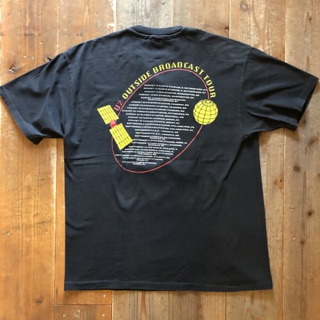 U2 OUTSIDE BROADCAST TOUR Tシャツ