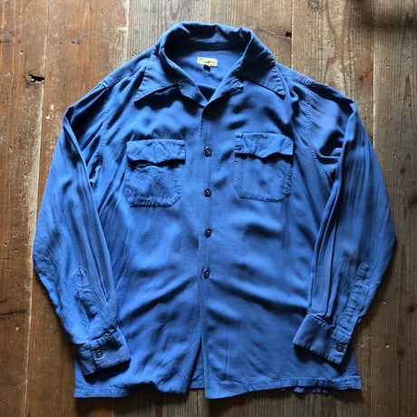 40's-50's Vintage レーヨンシャツ