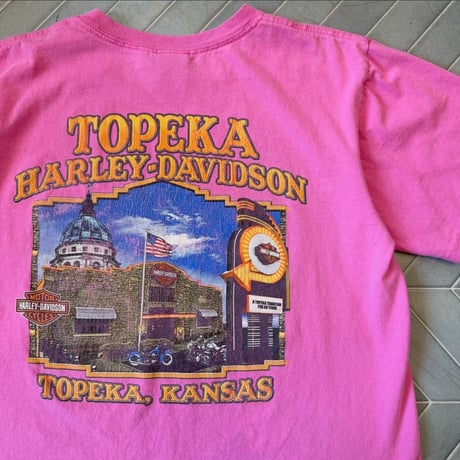 Harley-Davidson 両面プリントTシャツ