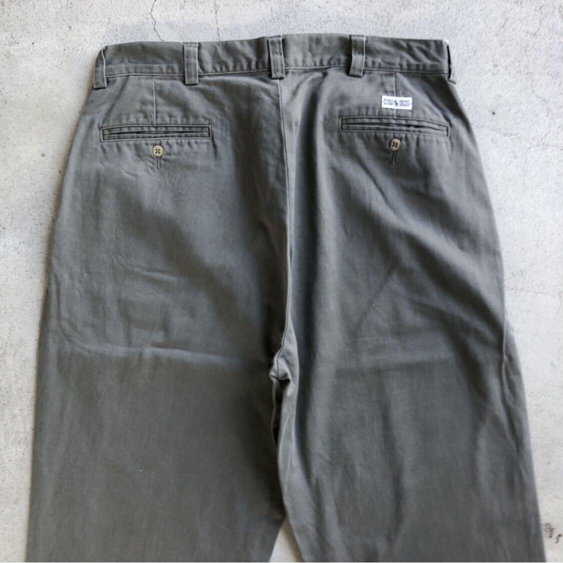 poloRalphLaurenANDREWラルフローレンポロチノトラウザーW36 90's Polo Ralph Lauren 2タック チノトラウザー 