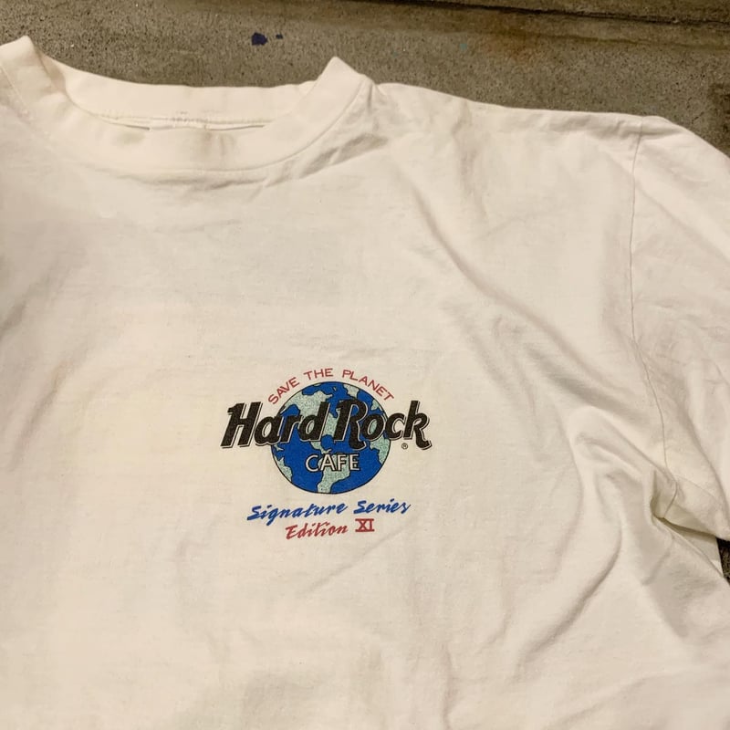 95年製Hard Rock cafe 両面プリントTシャツ | CUSTOM FEVER