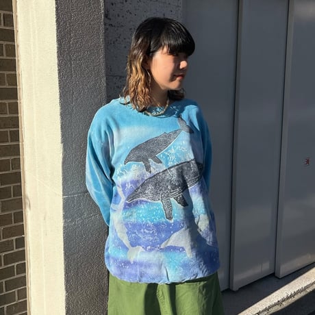 USA製 クジラスウェット
