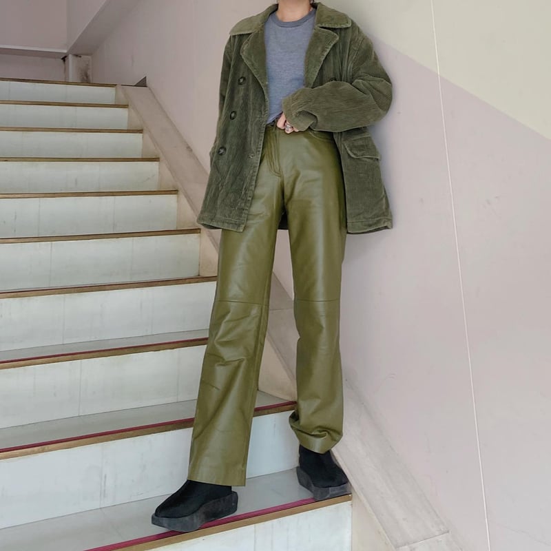 太畝コーデュロイピーコート | CUSTOM FEVER