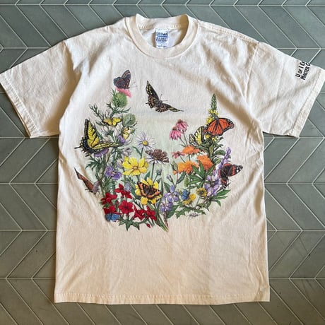 リアルバタフライTシャツ