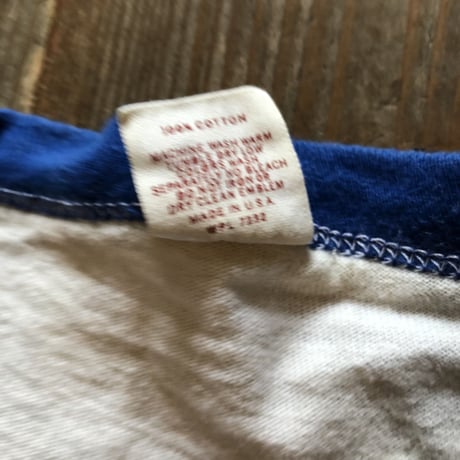 70年代金タグRussellリンガーTシャツ L