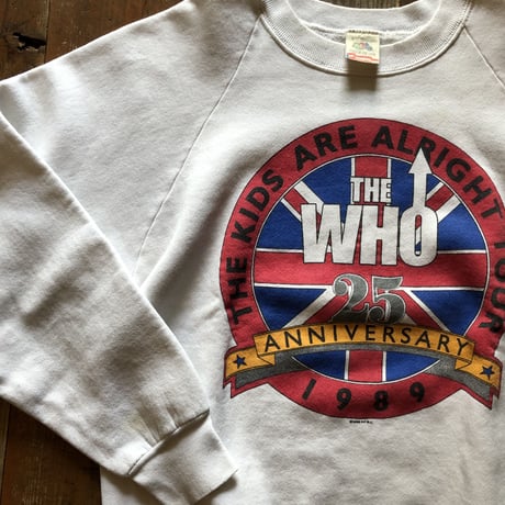 THE WHO 1989TOUR スウェット