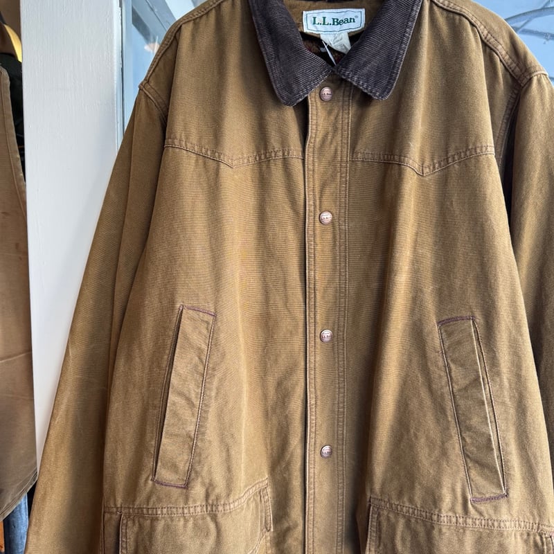 L.L Bean ステンカラー ロングコート 80年代 ライナー付き 80's L.L.Bean ライナー付きフィールドコート | CUSTOM FEVER