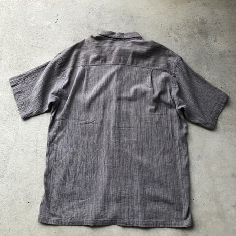 Patagonia半袖オーガニックコットンシャツ  L