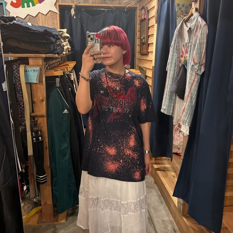 Led Zeppelin ブリーチTシャツ