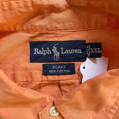 Ralph Lauren オレンジBLAKEシャツ