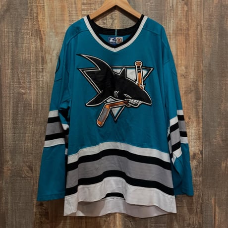 STARTER  NHL サンノゼシャークス　ホッケーシャツ
