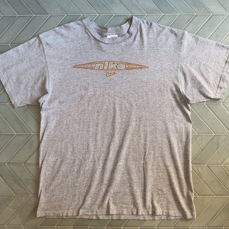 90s NIKE デザインロゴTシャツ