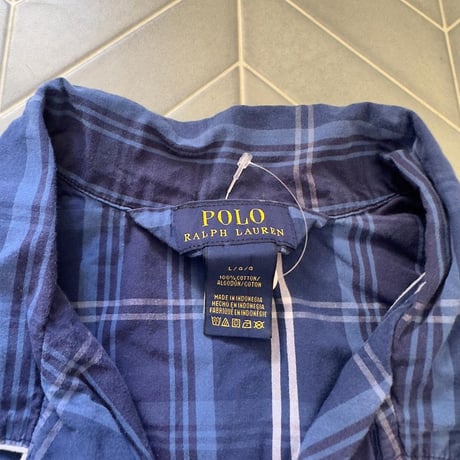 POLO Ralph Lauren タータンチェック パジャマシャツ