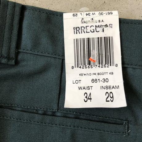 未使用USA製 KEY ワークパンツ W34×L29