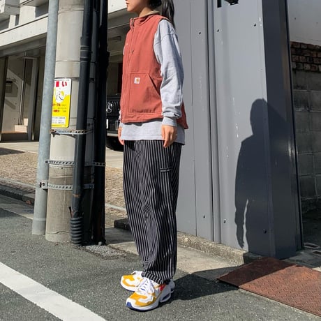 carhartt両面刺繍ワークベスト