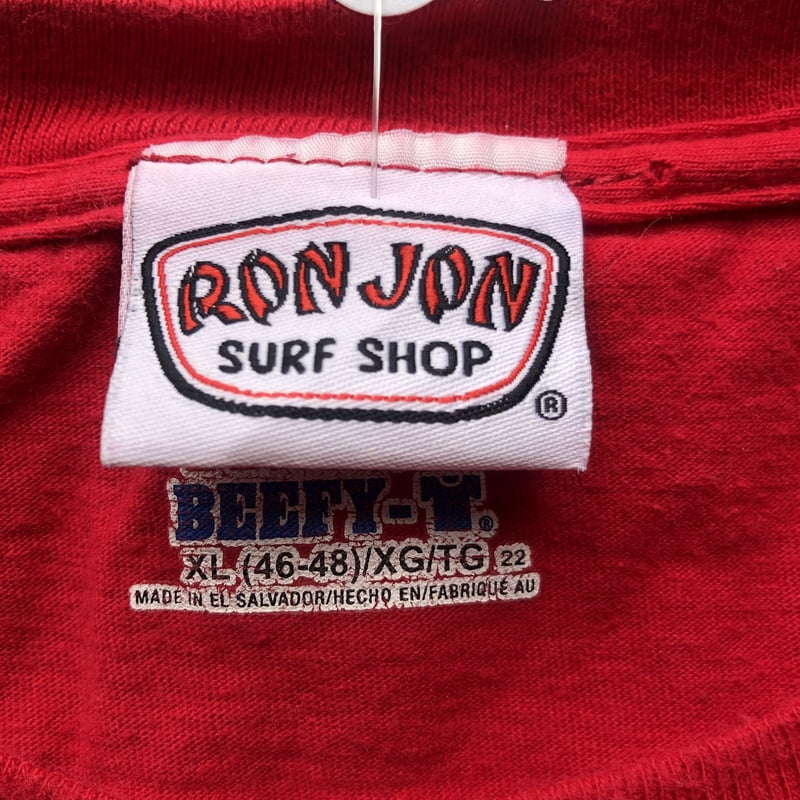 RON JON ロンジョン　Tシャツ 新品タグ付き 楽天市場】RON JONロンジョンSLOW LANE Tシャツ maroon