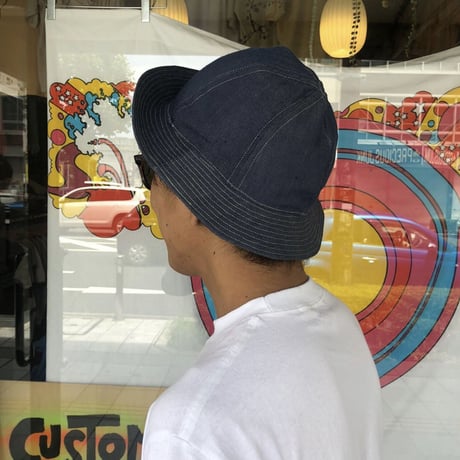 CF別注　Moroccoバットダイデニムハット