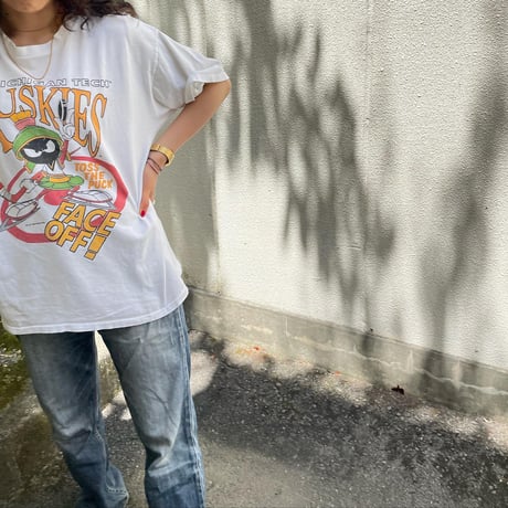 USA製Michigan Tech Huskies Tシャツ
