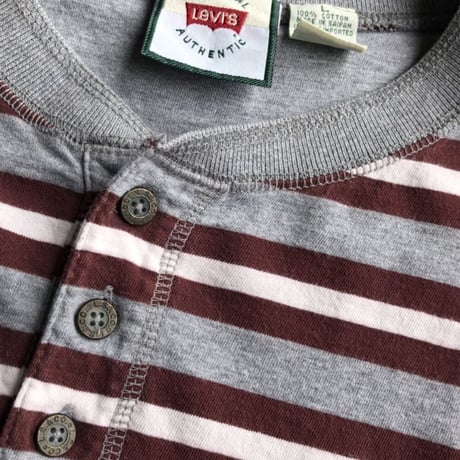 Levi's ボーダーロンT