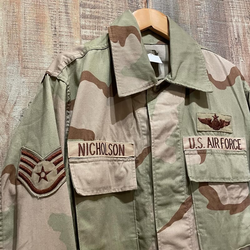90年 U.S. AIR FORCE ミリタリージャケット | CUSTOM FEVER 90年 U.S. AIR FORCE ミリタリージャケット | CUSTOM FEVER