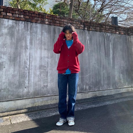 CHAPSコットンニットカーディガン