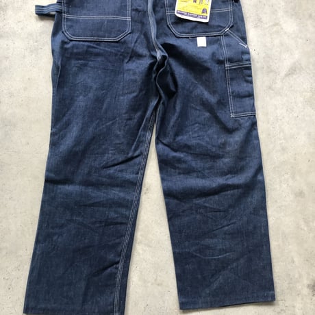 未使用ROUND HOUSE オーバーオールW36×L29