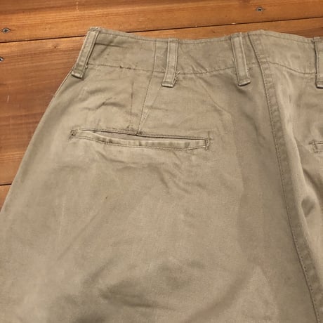 ②Vintage U.S.ARMY M-45 Chino Trousers