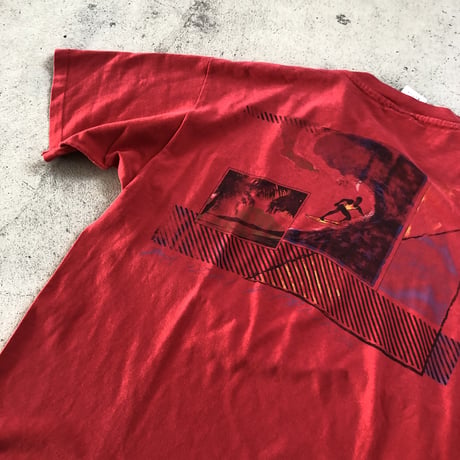 〜90's OPオールドサーフTシャツ XL