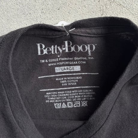 Betty Boop プリントTシャツ