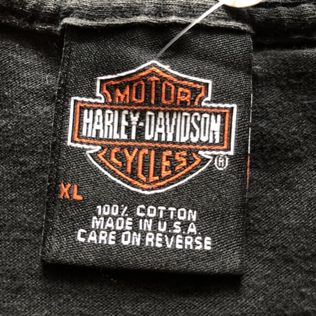 USA製 90's〜HARLEY DAVIDSON プリントTシャツ