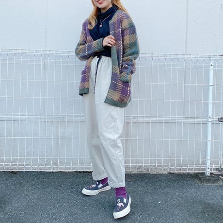 フルジップハンドニットジャケット