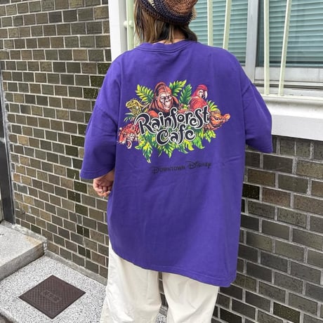 DOWNTOWN DISNEY Reinforest Cafe Tシャツ