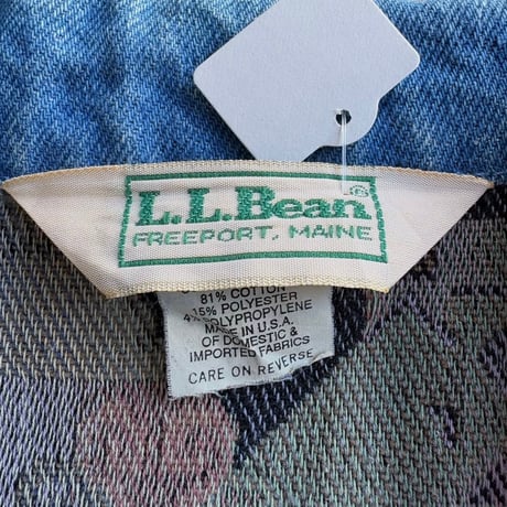 USA製 L.L.Bean 切替デニムジャケット