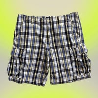 POLO JEANS COMPANY チェックカーゴショーツ