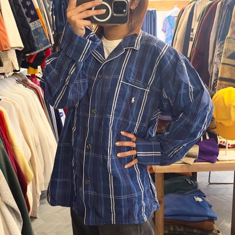 POLO Ralph Lauren タータンチェック パジャマシャツ