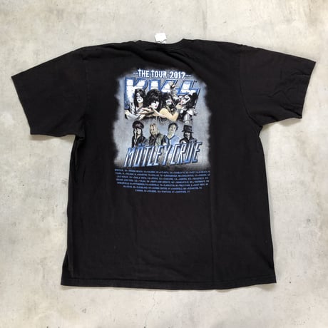 KISS & MOTLEY CRUEバンドTシャツ