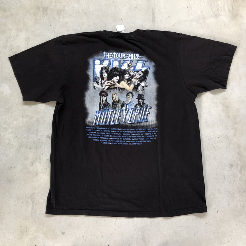 KISS & MOTLEY CRUEバンドTシャツ | CUSTOM FEVER