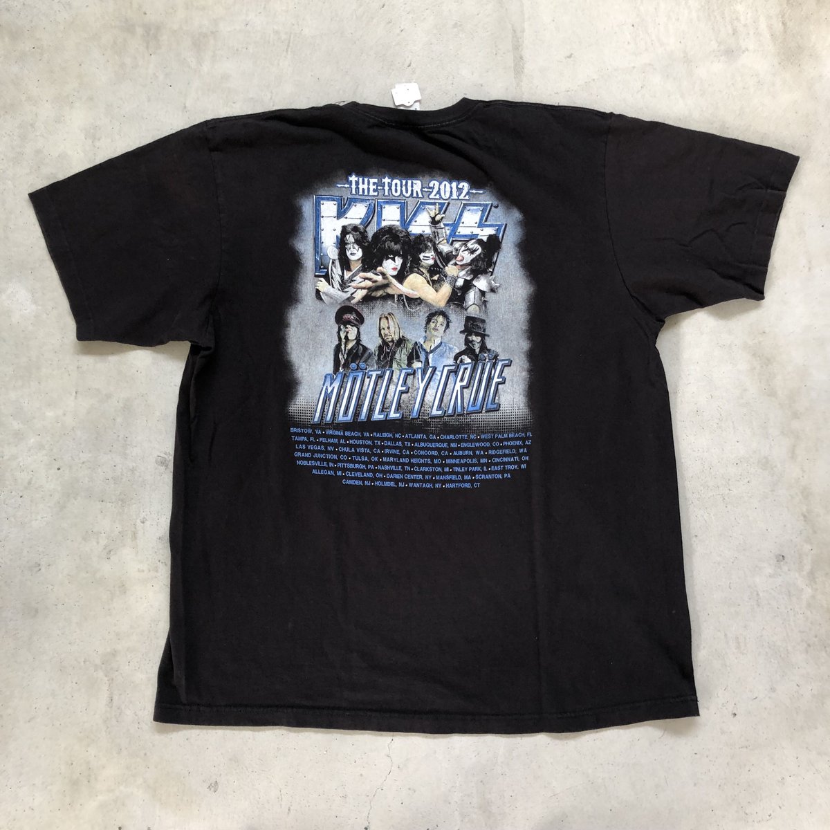 KISS & MOTLEY CRUEバンドTシャツ | CUSTOM FEVER