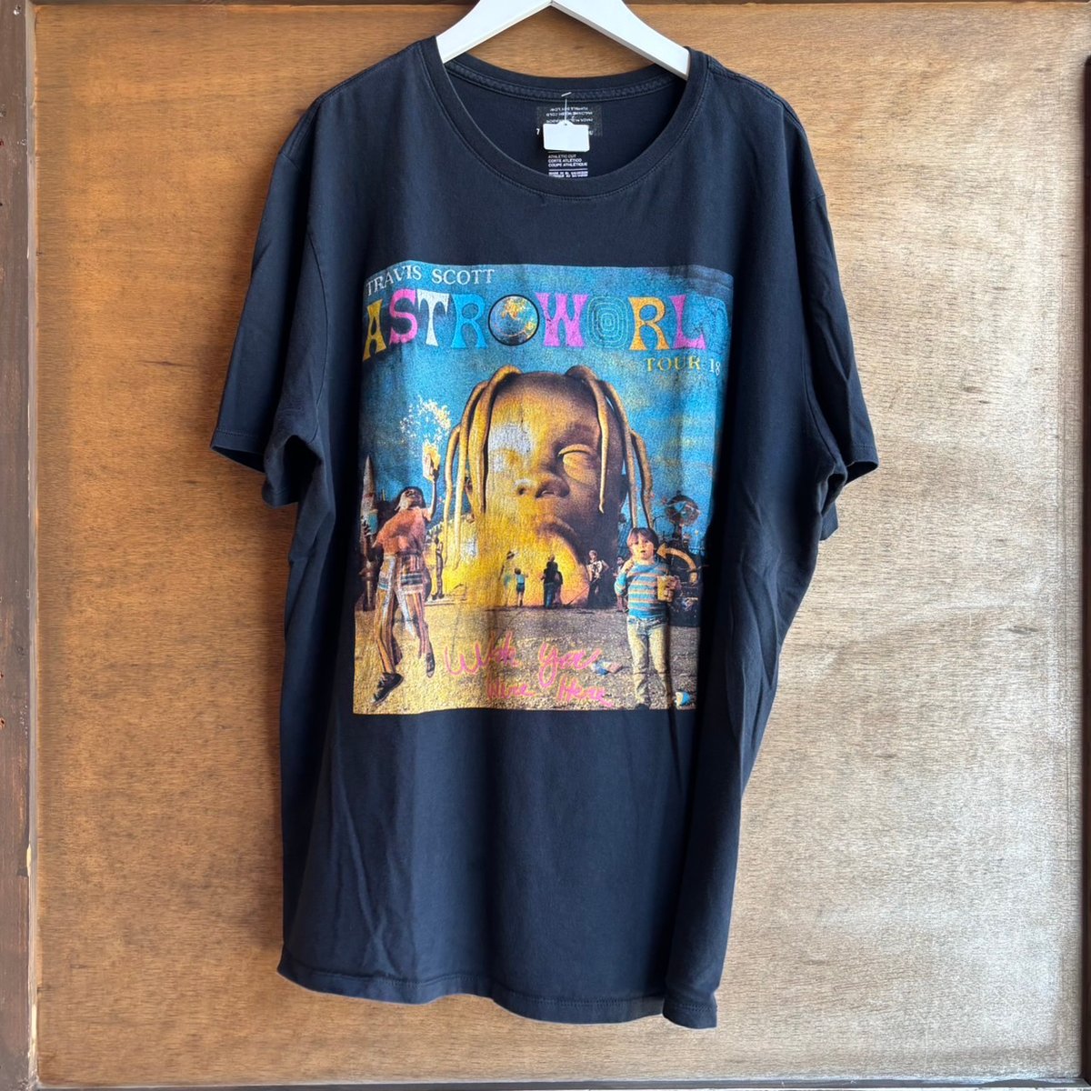 TRAVIS SCOTT 両面プリントツアーTシャツ | CUSTOM FEVER