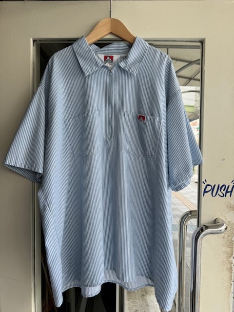 USA製BEN DAVISハーフジップワークシャツ XXL | CUSTOM FEVER USA製BEN DAVISハーフジップワークシャツ XXL | CUSTOM FEVER