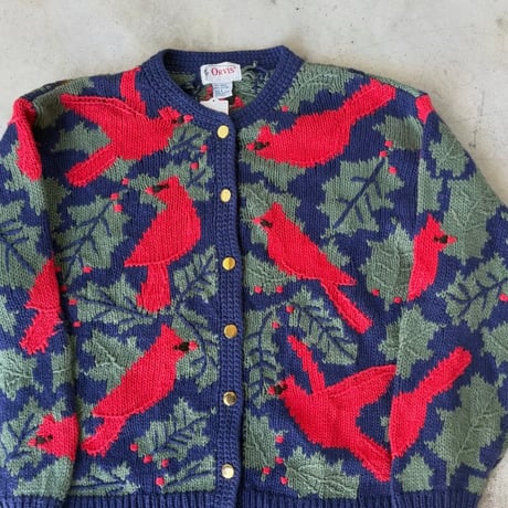 ORVIS バードニットカーディガン