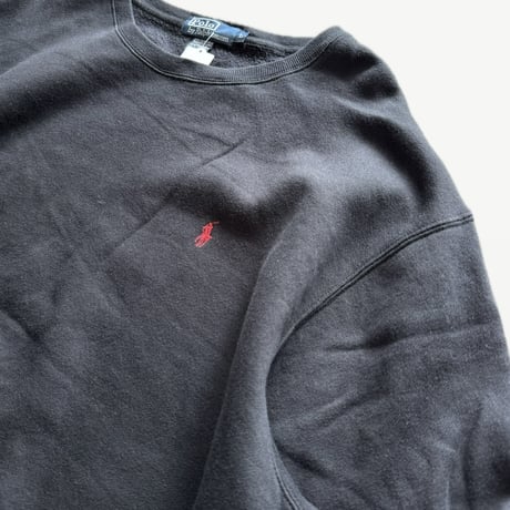 POLO ワンポイントスウェット L