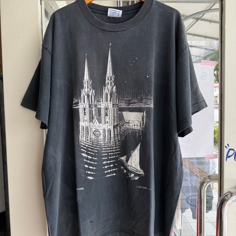 90's エッシャー Tシャツ XL