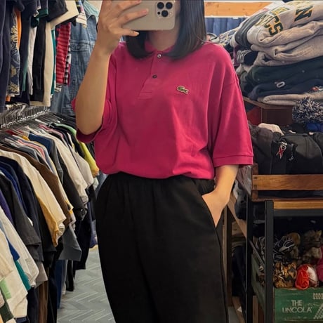 90s LACOSTE ポロシャツ
